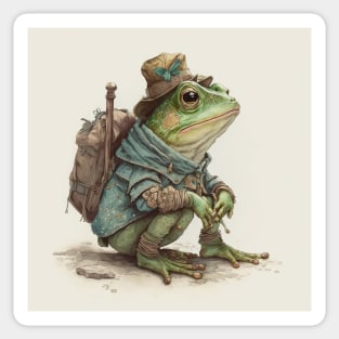 Adventurer Frog #11 Sticker